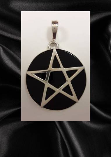 Onyx Pentagram Pendant